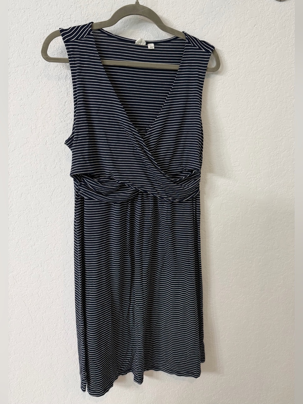 GAP Maternity Sleeveless Crossover Dress